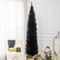 Artificial Christmas Tree Indoor Realistic Holiday Decoration Black 0