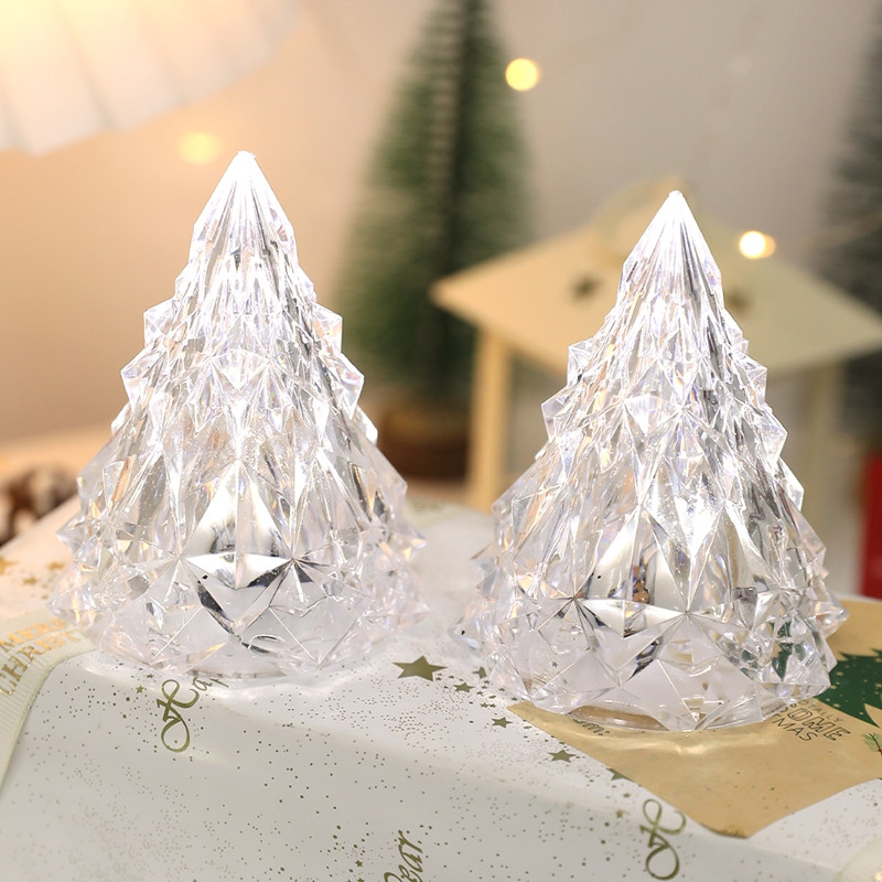 LED Tree Shape Candle Light For Home Christmas Decoration Party Decor New Year Gift Navidad Accesso 6