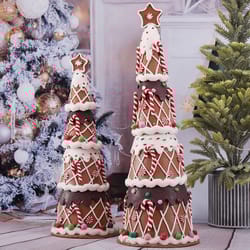 candy christmas tree, soft clay decoration gift, fairy tale fantasy ornaments desktop mini xmas
