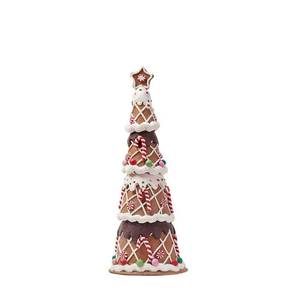 Candy Christmas Tree Soft Clay Decoration Gift Fairy Tale Fantasy Ornaments Desktop Mini Xmas 4