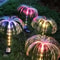 Solar Power Flowers Lamp For Wedding Party Outdoor Pathway Yard Lawn Decoration 1
