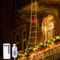 LED Santa Claus Climbing Ladder Light with USB Plug for Xmas Tree Wall
