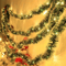 Christmas Tinsel Garland With LED Lights Metallic Twist Hanging Garland For Fireplace And Xmas Deco 1