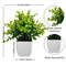 Artificial Christmas Tree Green Potted Plants DIY Room Decor 5