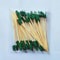 Christmas Fruit Sticks, Disposable Bamboo Sticks for Xmas Ornaments