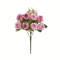 Artificial Flowers Silk Roses Wedding Party Bouquet Home Decoration Vases 4