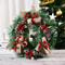 Merry Christmas Garland Decoration, Artificial Greenery Wreath for Holiday Decor