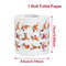 Christmas Toilet Roll Paper, Happy New Year, Xmas Tissue Roll, Christmas Supplies, Napkin Kitchen Tool, Home Decoration