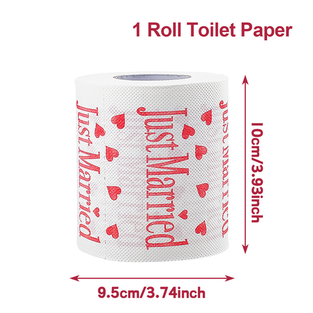 Christmas Toilet Roll Paper, Happy New Year, Xmas Tissue Roll, Christmas Supplies, Napkin Kitchen Tool, Home Decoration