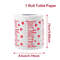 Christmas Toilet Roll Paper, Happy New Year, Xmas Tissue Roll, Christmas Supplies, Napkin Kitchen Tool, Home Decoration