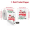 Christmas Toilet Roll Paper, Happy New Year, Xmas Tissue Roll, Christmas Supplies, Napkin Kitchen Tool, Home Decoration