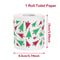 Christmas Toilet Roll Paper, Happy New Year, Xmas Tissue Roll, Christmas Supplies, Napkin Kitchen Tool, Home Decoration