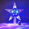 Christmas Tree Decoration, LED Glowing Top Star Light, Xmas Tree Lamp for Home Party Supplies Navidad