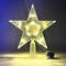 Christmas Tree Decoration, LED Glowing Top Star Light, Xmas Tree Lamp for Home Party Supplies Navidad