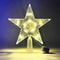 Christmas Tree Decoration, LED Glowing Top Star Light, Xmas Tree Lamp for Home Party Supplies Navidad