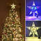 Christmas Tree Decoration, LED Glowing Top Star Light, Xmas Tree Lamp for Home Party Supplies Navidad