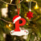Christmas Tree Decoration Letter Pendant DIY Xmas Holiday Acrylic Ornament For Home Decor 14