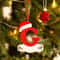 Christmas Tree Decoration Letter Pendant DIY Xmas Holiday Acrylic Ornament For Home Decor 22