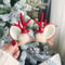 Kawaii Christmas Ear Hair Clip Santa Snowman Xmas Party Barrettes For Kids Cosplay Headwear 1