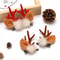 Kawaii Christmas Ear Hair Clip Santa Snowman Xmas Party Barrettes For Kids Cosplay Headwear 3