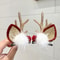 Kawaii Christmas Ear Hair Clip Santa Snowman Xmas Party Barrettes For Kids Cosplay Headwear 5