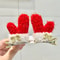 Kawaii Christmas Ear Hair Clip Santa Snowman Xmas Party Barrettes For Kids Cosplay Headwear 9