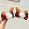 Kawaii Christmas Ear Hair Clip Santa Snowman Xmas Party Barrettes For Kids Cosplay Headwear 11