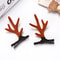 Kawaii Christmas Ear Hair Clip Santa Snowman Xmas Party Barrettes For Kids Cosplay Headwear 29