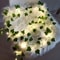 Flower Green Leaf String Lights, Artificial Ivy Vine Fairy Light for Wedding Party and Christmas Decoration