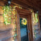 Flower Green Leaf String Lights, Artificial Ivy Vine Fairy Light for Wedding Party and Christmas Decoration