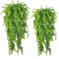 artificial plant vine, hanging plastic leaf grass garland home decoration outdoor, wedding party decorations fake rattan