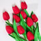 Artificial Tulips, Real Touch Flowers, Tulip Bouquet Decor, Fake Flowers for Home and Wedding Decorations