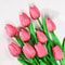 Artificial Tulips, Real Touch Flowers, Tulip Bouquet Decor, Fake Flowers for Home and Wedding Decorations