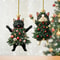 Cute Cat Christmas Tree Pendants Hanging Ornaments For Car And Backpack 2