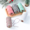 Christmas Bakers Twine String for Gift Box Packaging, Merry Christmas Decoration for Home, New Year Navidad Natal Noel