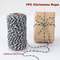 Christmas Bakers Twine String for Gift Box Packaging, Merry Christmas Decoration for Home, New Year Navidad Natal Noel