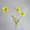 Artificial Flowers, Fake Poppy Silk Flowers, Long Stem Wedding Bouquet Decor, Housewarming Garden Table Decor