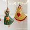 Vintage Angel Hanging Decor, Wooden Xmas Tree Ornament for Home Navidad New Year Gift