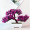 Artificial Bonsai Small Tree Pot Fake Plant, Flowers for Home Room Table Decor, Garden, and Hotel Decoration