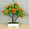 Artificial Bonsai Small Tree Pot Fake Plant, Flowers for Home Room Table Decor, Garden, and Hotel Decoration