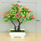 Artificial Bonsai Small Tree Pot Fake Plant, Flowers for Home Room Table Decor, Garden, and Hotel Decoration