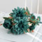 Artificial Flowers Silk Dahlia Home Wreath Decoration Rose Daisy Festival Room Wedding Bridal Bouqu 4