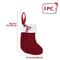 Christmas Alphabet Knitting Socks for Christmas Tree Ornaments, Decorations for Home Noel New Year Xmas Gift