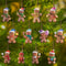 Christmas Gingerbread Man Ornaments Wooden Hanging Pendants For Xmas Tree Kids Home Decoration New 0