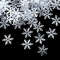 Christmas Snowflakes Confetti Ornaments, Winter Party Cake Decor Decorations for Home Xmas Tree Supplies