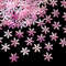 Christmas Snowflakes Confetti Ornaments, Winter Party Cake Decor Decorations for Home Xmas Tree Supplies