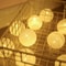 Colorful Cotton Garland LED Balls, Christmas String Lights for Home Decoration, Wedding Fairy Bedroom Decor