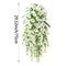 Artificial Flower Hanging Flowers, UV Resistant Room Decor for Weddings and Easter Decoration