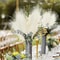 Fluffy Pampas Grass Artificial Flowers Wedding Boho Bouquet Home Vase Decor 3