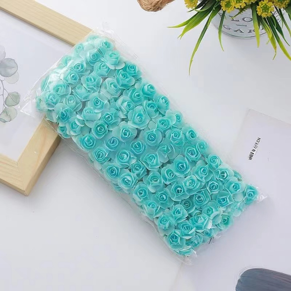 Artificial Mini Paper Rose Bouquet for Wedding Scrapbooking Party Decoration Cheap Artificial Rose Flowers